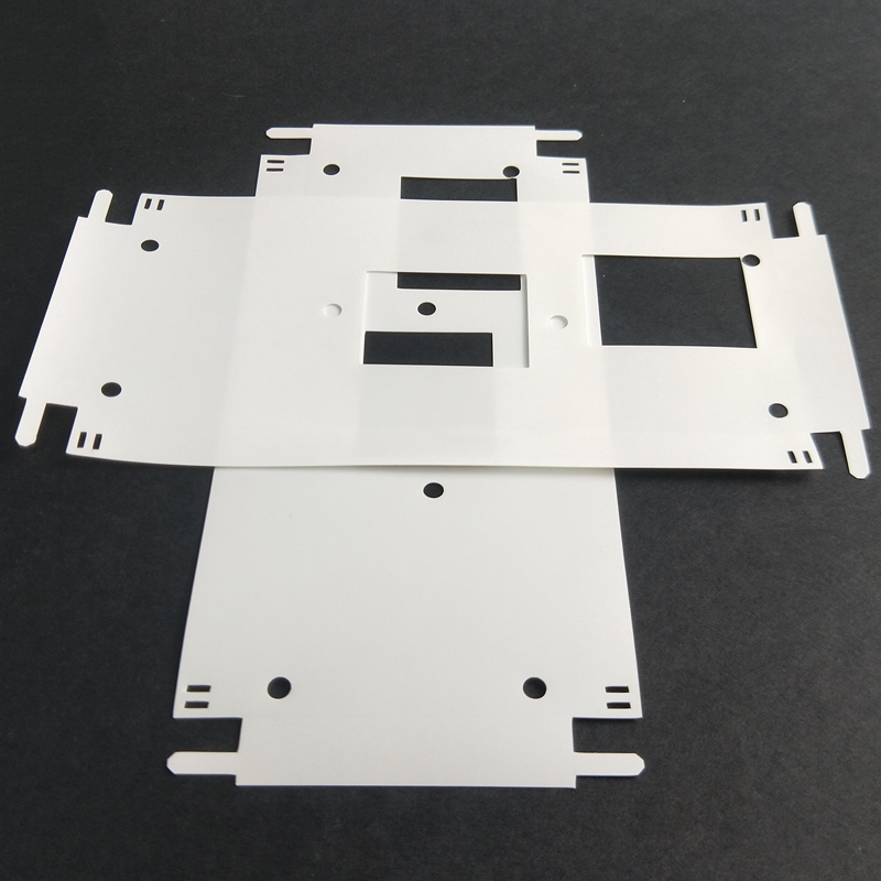 FR1 isolatieblad wit 0,25 mm isolatie pakking vlamvertragende pc isolatieblad