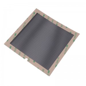 Supply Flame Retardant Elektrostatische PVC Stofdicht Mesh Elektrische Apparatuur Stofdicht Mesh Slagbestendig 0,1 mm Luidspreker Mesh